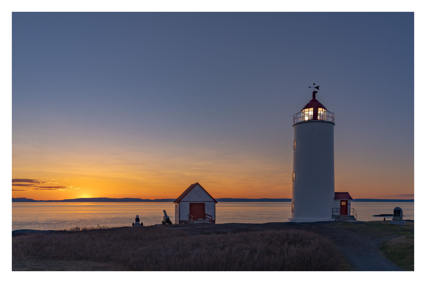 Soirée d'été au phare