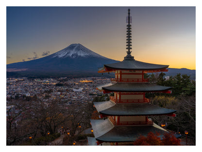 La Pagode Chureito et le mont Fuji